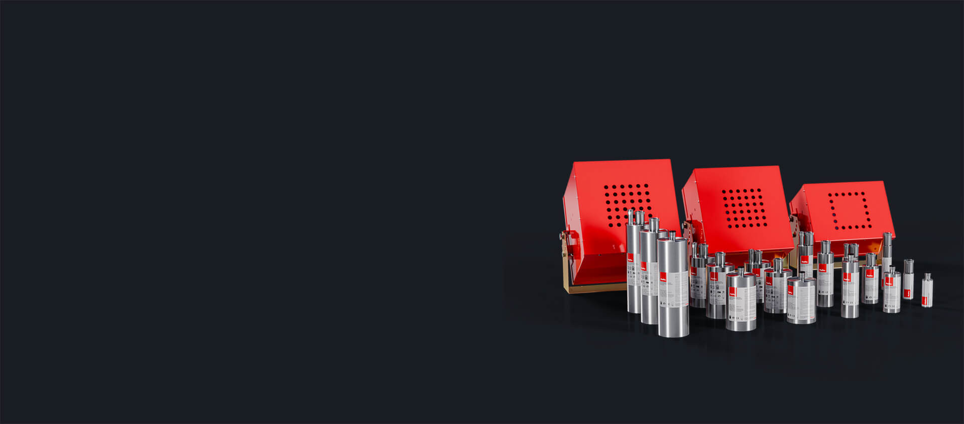 Generadores FirePro, cilíndricos y tipo caja