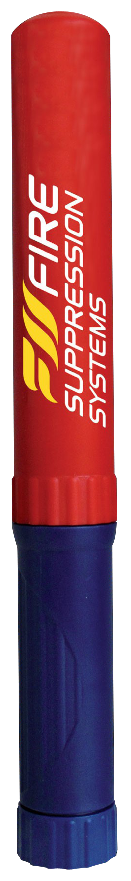 Cilindro portátil FSS, rojo y azul